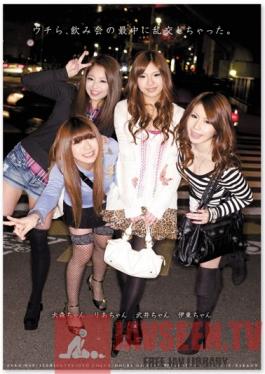 ZUKO-009 Studio Zukkon / Bakkon We Had an Orgy in the Middle of a Drinking Party!