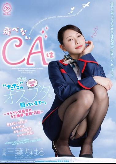 DLDSS-543 Flight Attendant Who Can't Fly Keeps A 'just' Male Pig As A Pet. A Diary Of A 'training' Session With A Useless Pilot On A Flight Cancellation Day Mitsuba Chiharu